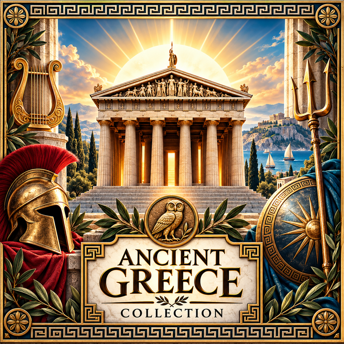 The Ancient Greece Collection - 36 Rare Books
