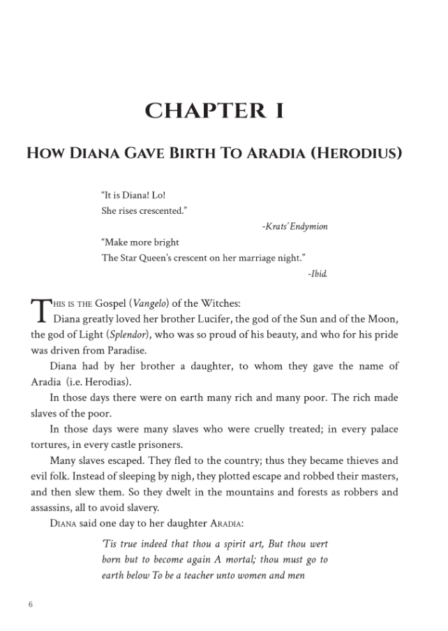 Aradia: The Gospel of the Witches