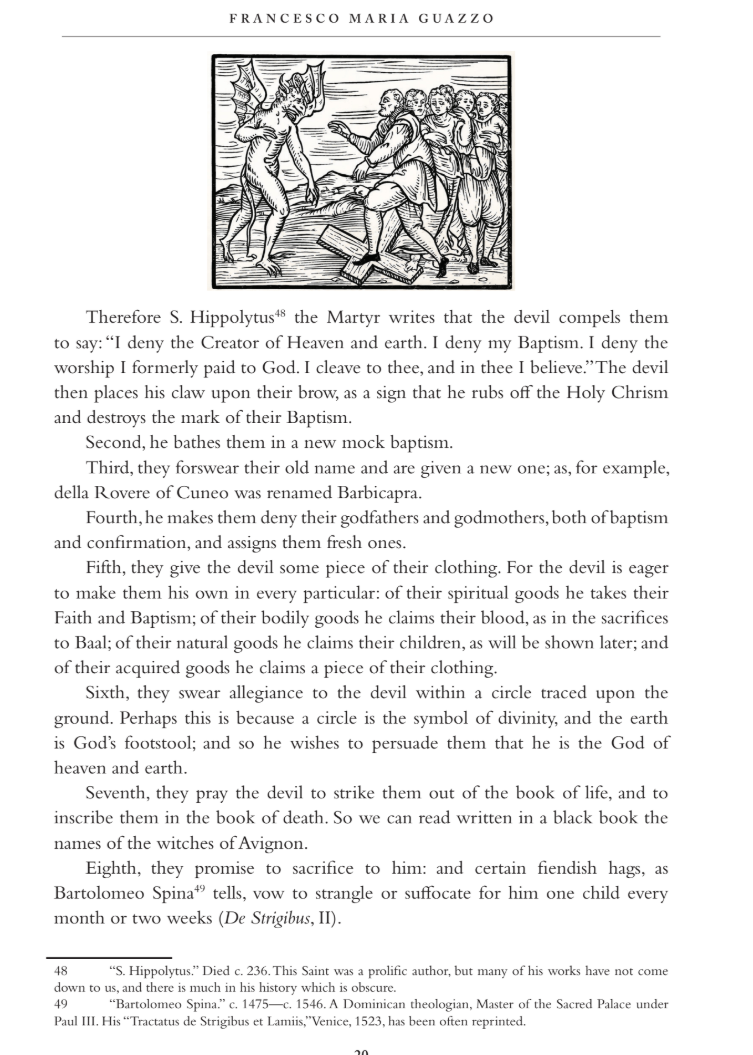 Compendium Maleficarum by Francesco Maria Guazzo