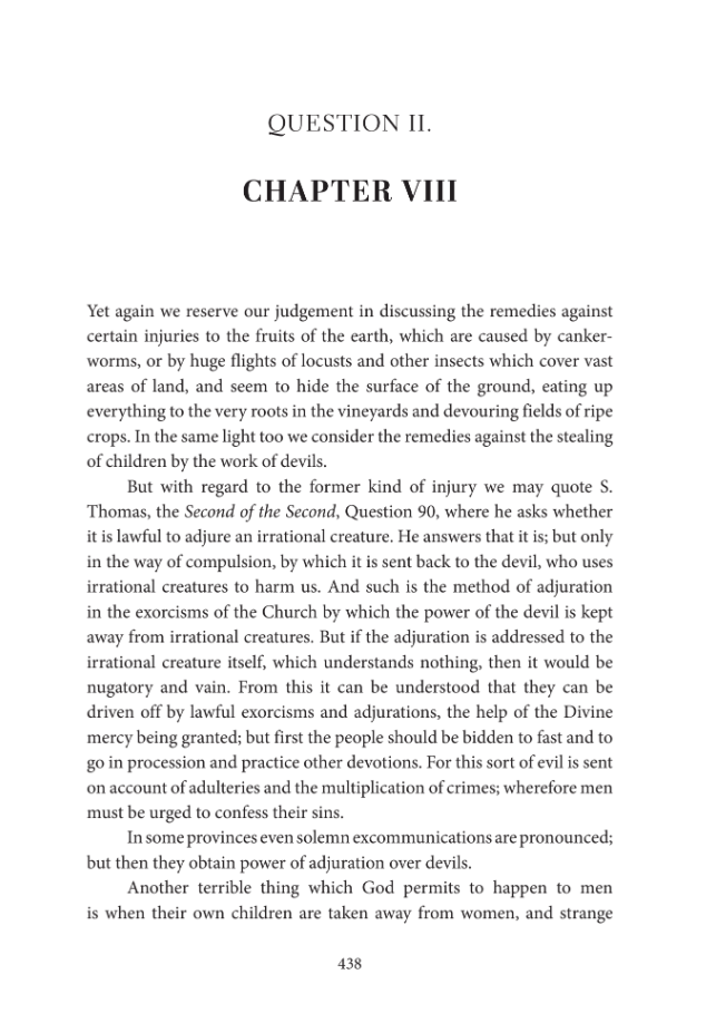 Malleus Maleficarum: The Hammer of Witches