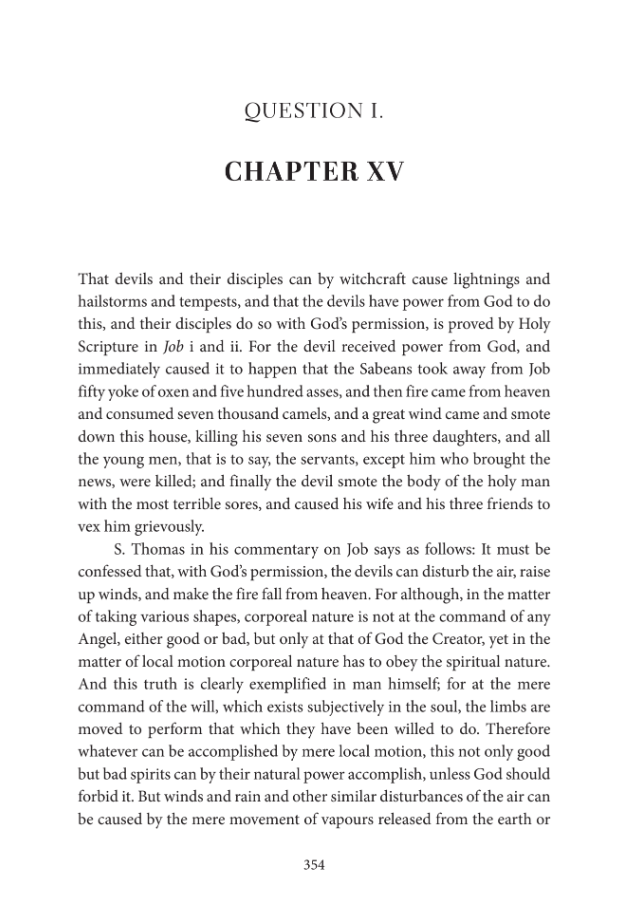 Malleus Maleficarum: The Hammer of Witches