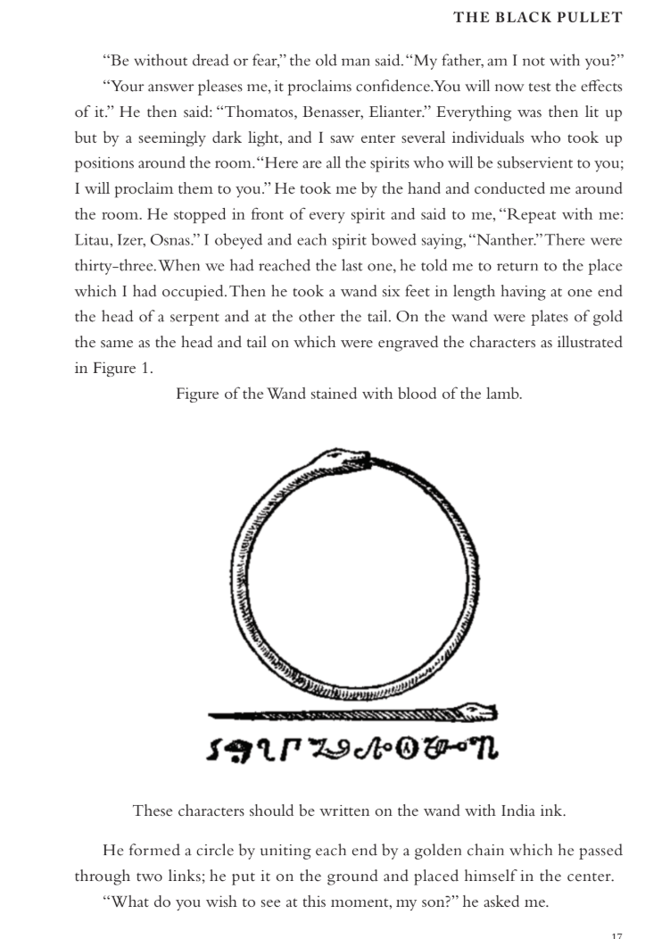 The Black Pullet: The Science of Magical Talismans and Rings