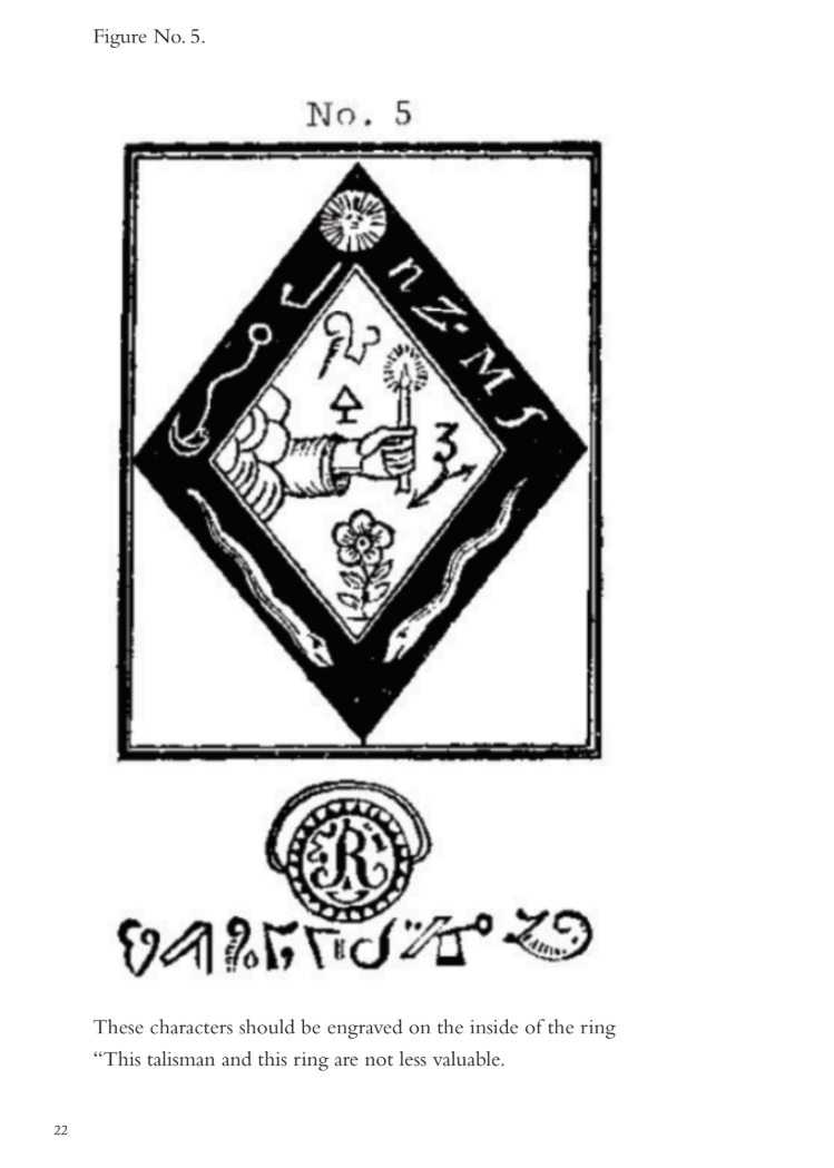 The Black Pullet: The Science of Magical Talismans and Rings