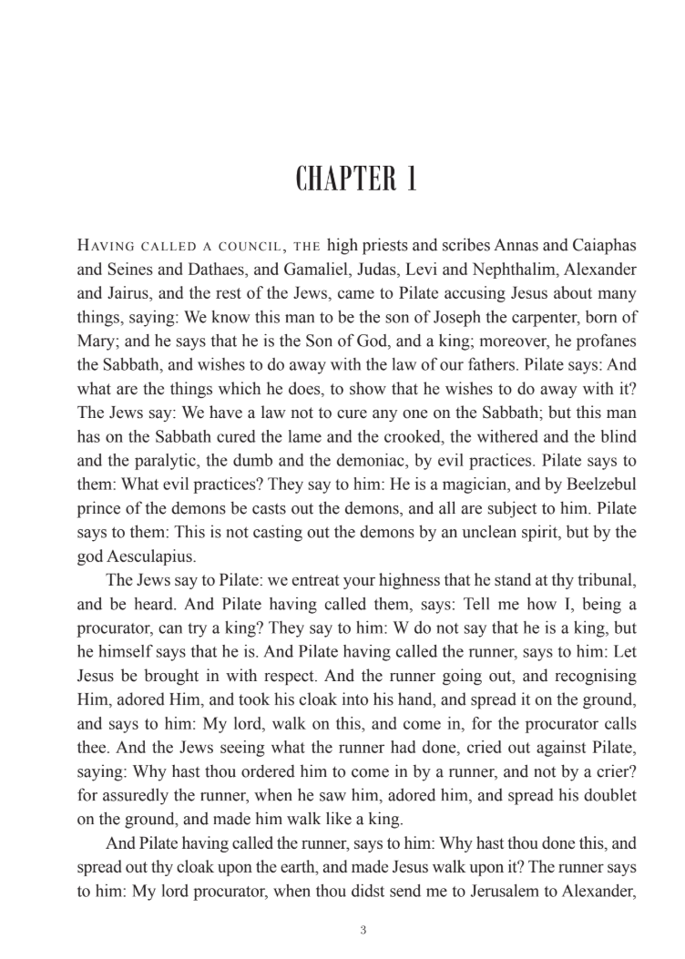 The Gospel of Nicodemus