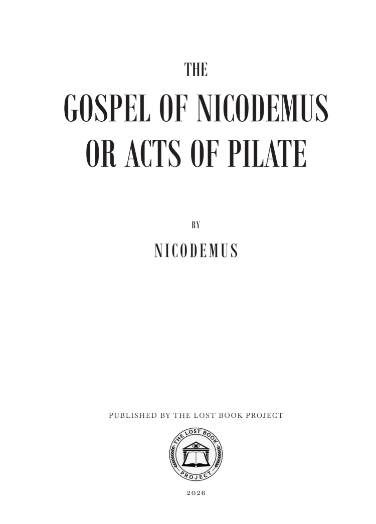 The Gospel of Nicodemus