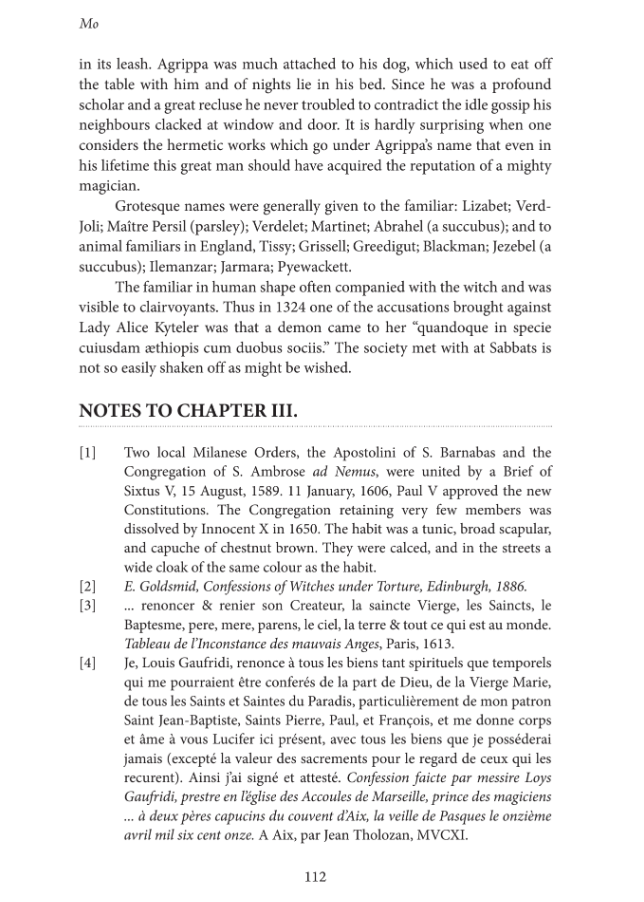 The History of Witchcraft and Demonology by Montague Summers