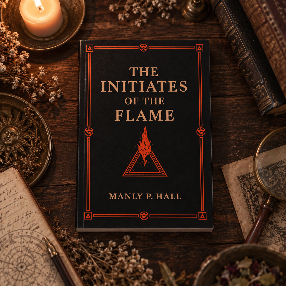 The Initiates of the Flame by Manly P. Hall
