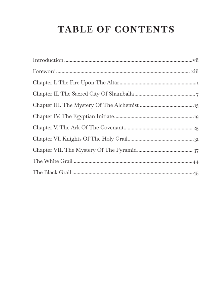 The Initiates of the Flame by Manly P. Hall