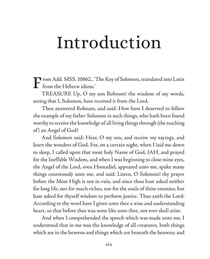 The Three Books of Solomon The King