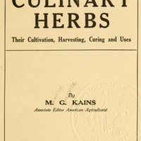 Culinary Herbs