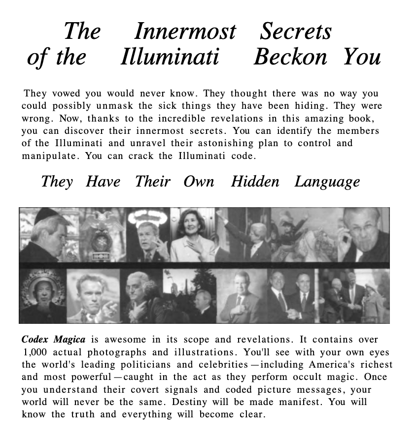 illuminati hidden language book
