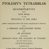 Old Astrology, Zodiac & Horoscopes Books