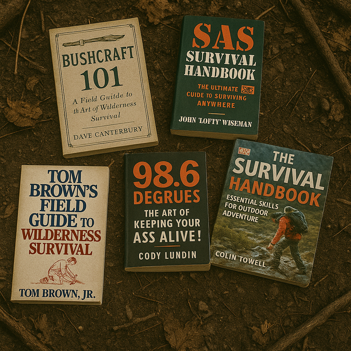 The Best Survival Books – 5 Essential Reads for Prepping, Bushcraft, and Long-Term Resilience
