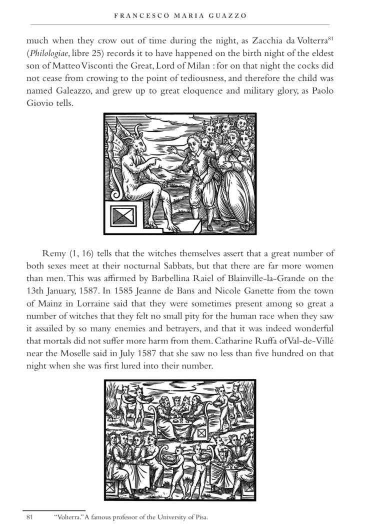 Compendium Maleficarum by Francesco Maria Guazzo