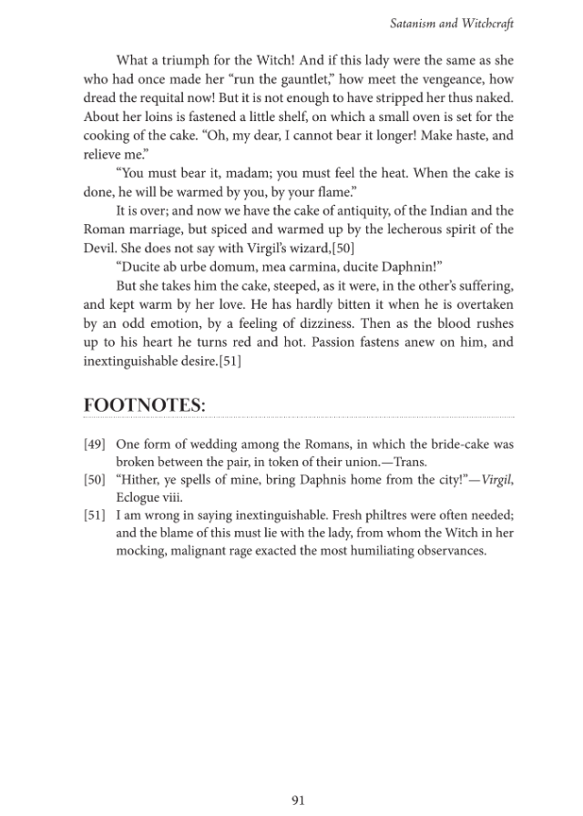 Satanism and Witchcraft by Jules Michelet