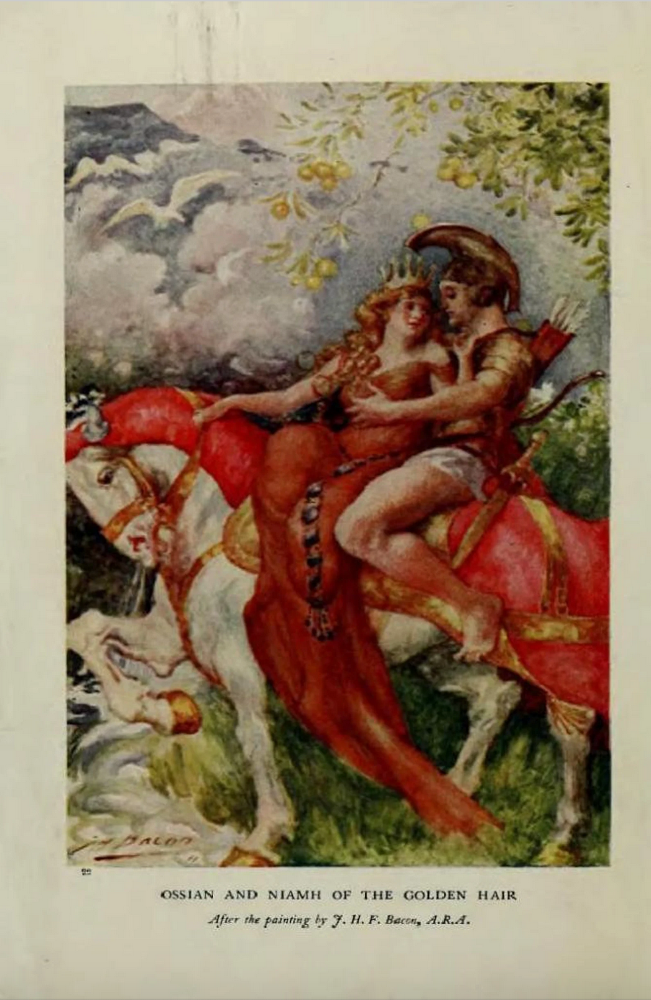 Celtic Mythology Book Illustration