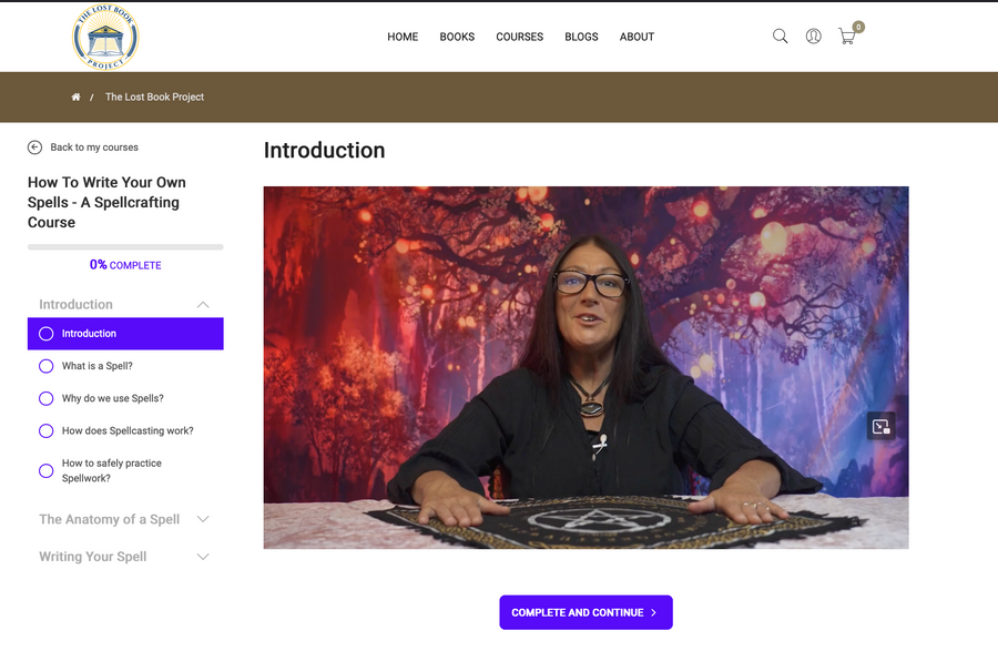 Button Writing Spells How To Write Your Own Spells - An Original Spellcrafting Course – The ...