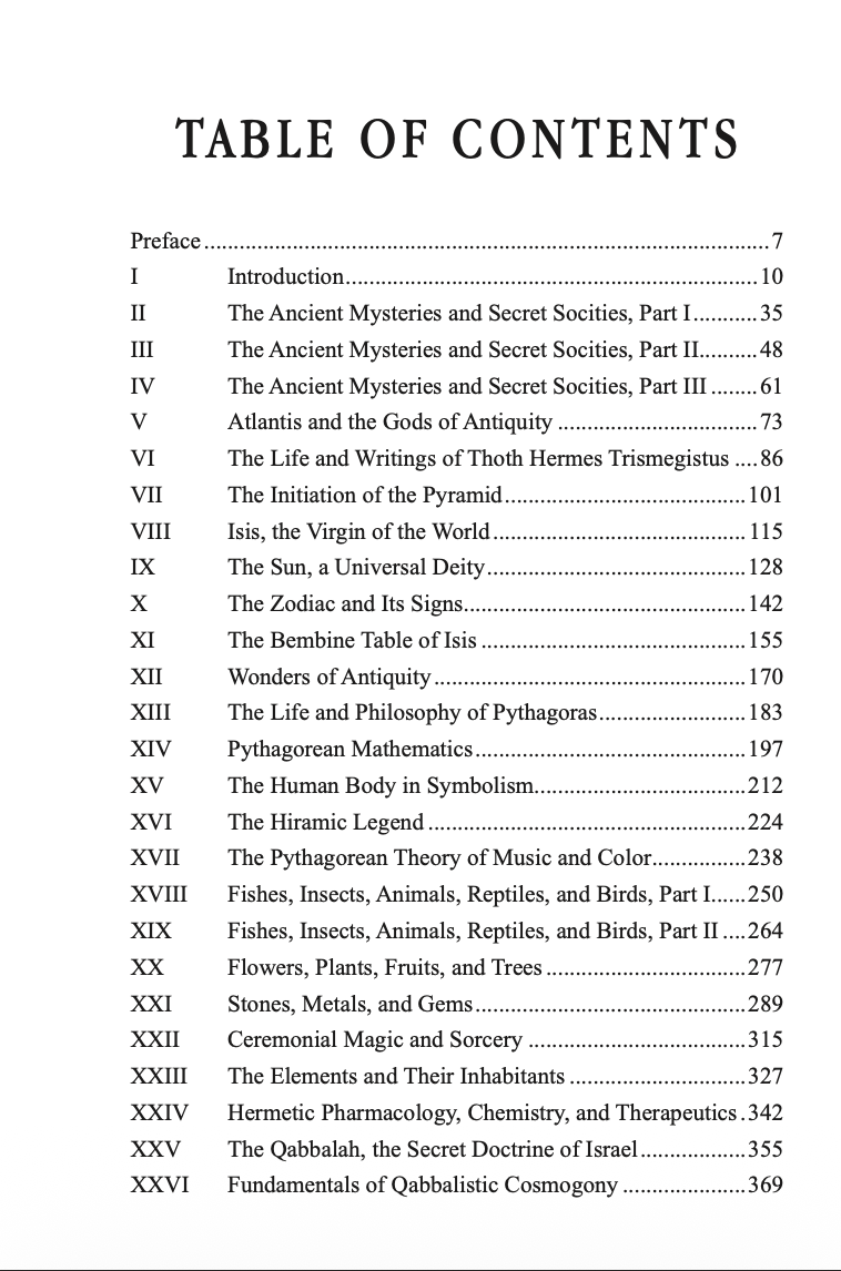 The Secret Teachings of All Ages by Manly P. Hall