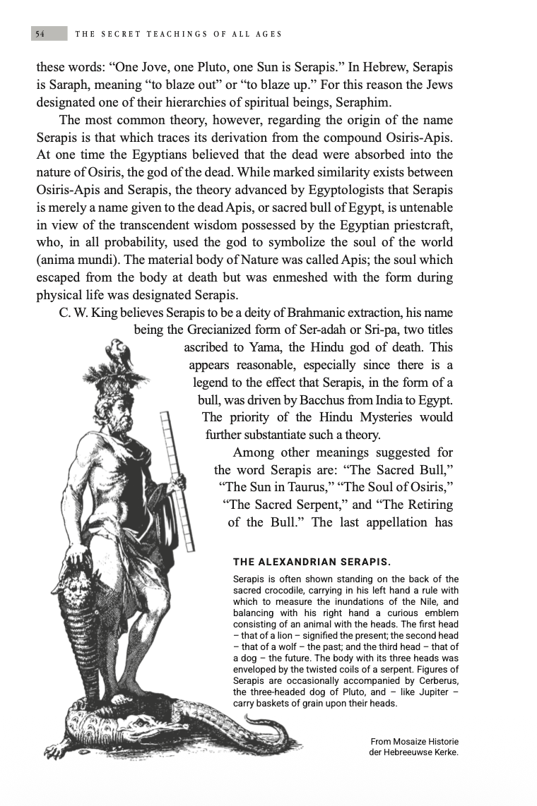 The Secret Teachings of All Ages by Manly P. Hall