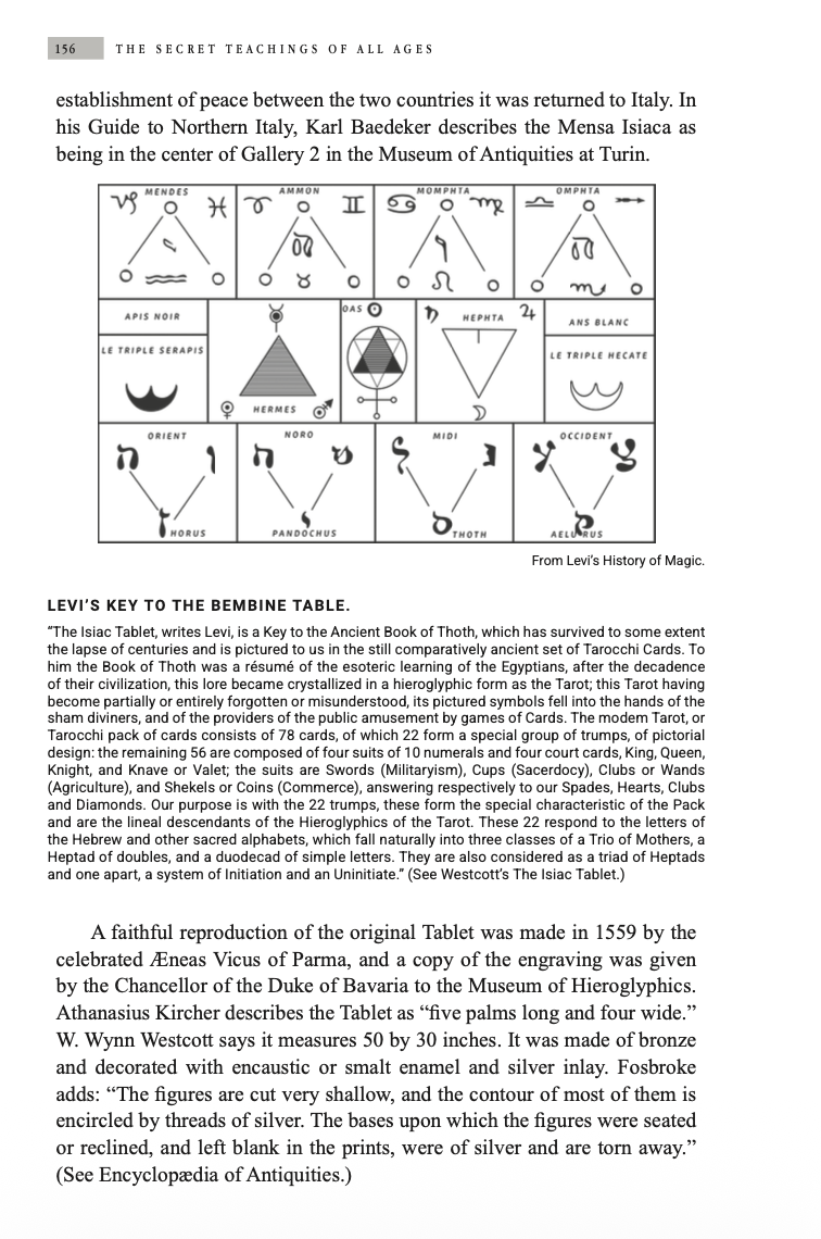 The Secret Teachings of All Ages by Manly P. Hall