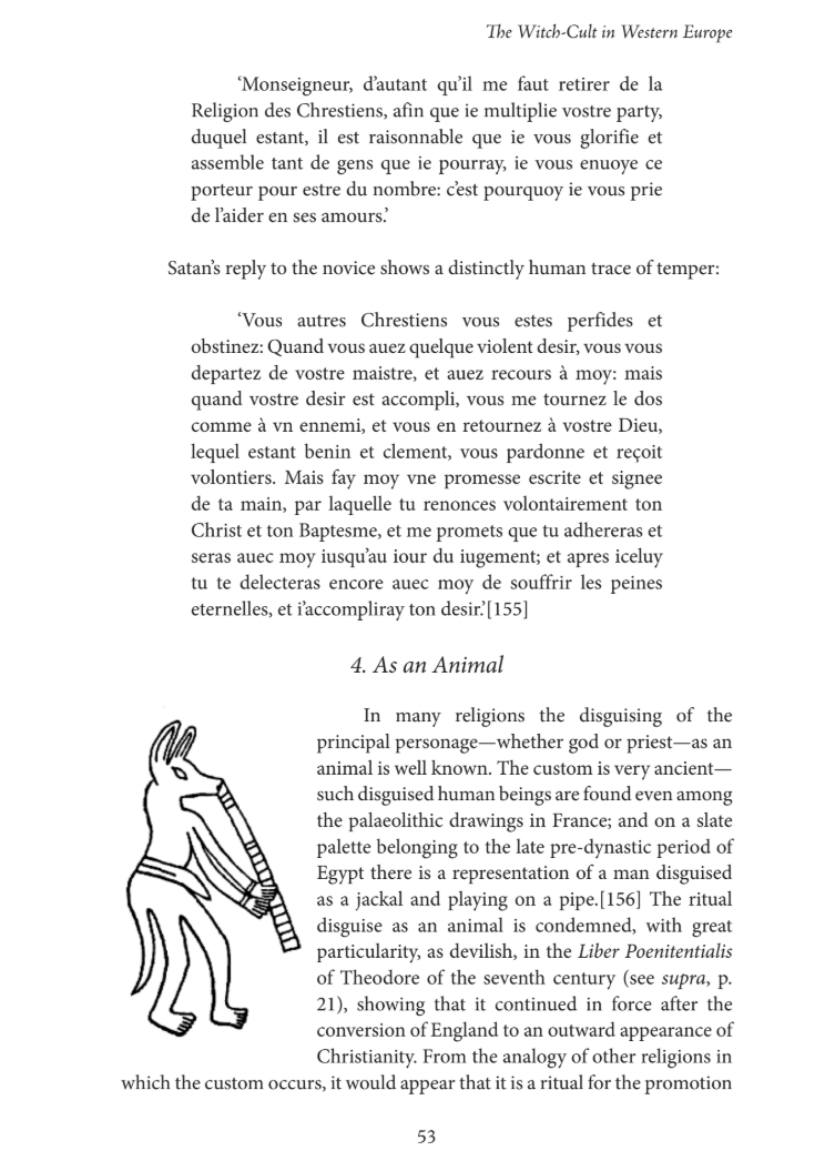 The Witch Cult in Western Europe