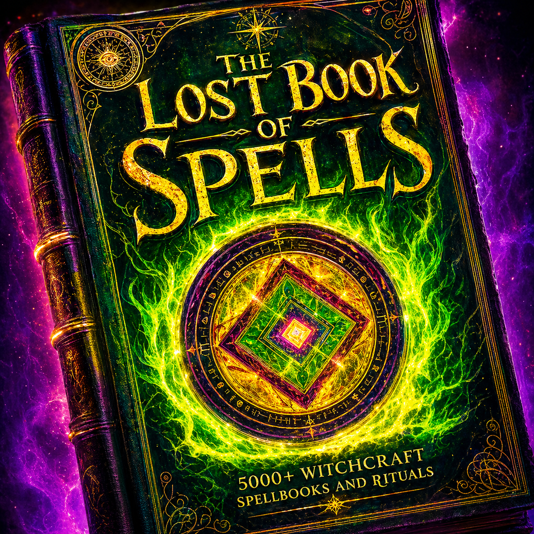 The Lost Book of Spells - 5000+ Witchcraft Spellbooks and Rituals