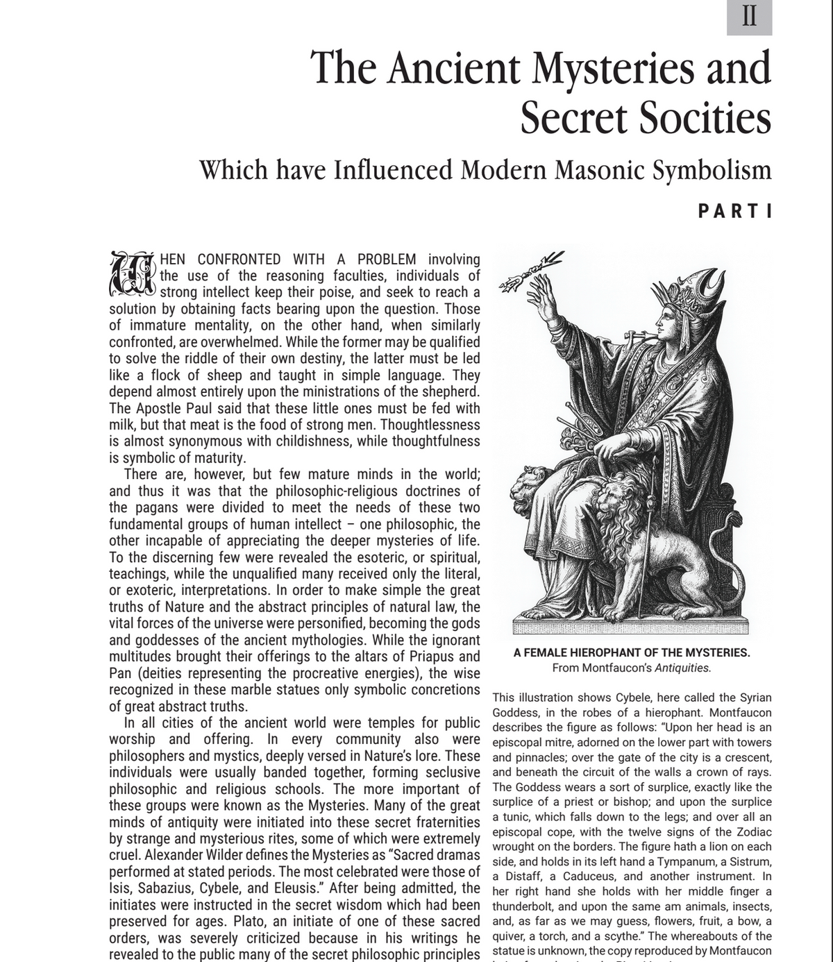 The Secret Teachings of All Ages by Manly P. Hall