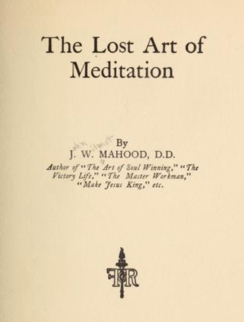 7 Lost Books and Texts on Meditation